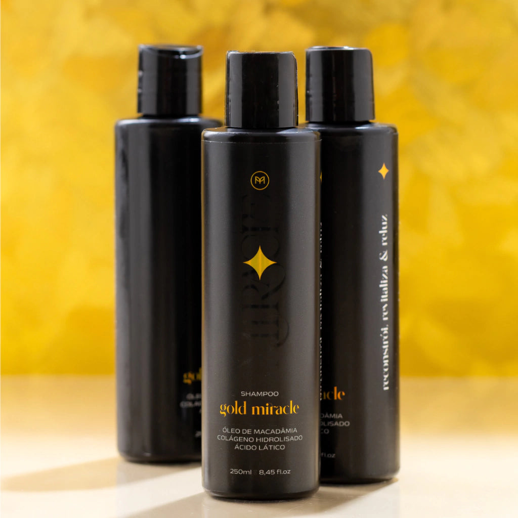 Shampoo Reconstrutor Gold Miracle 250ml