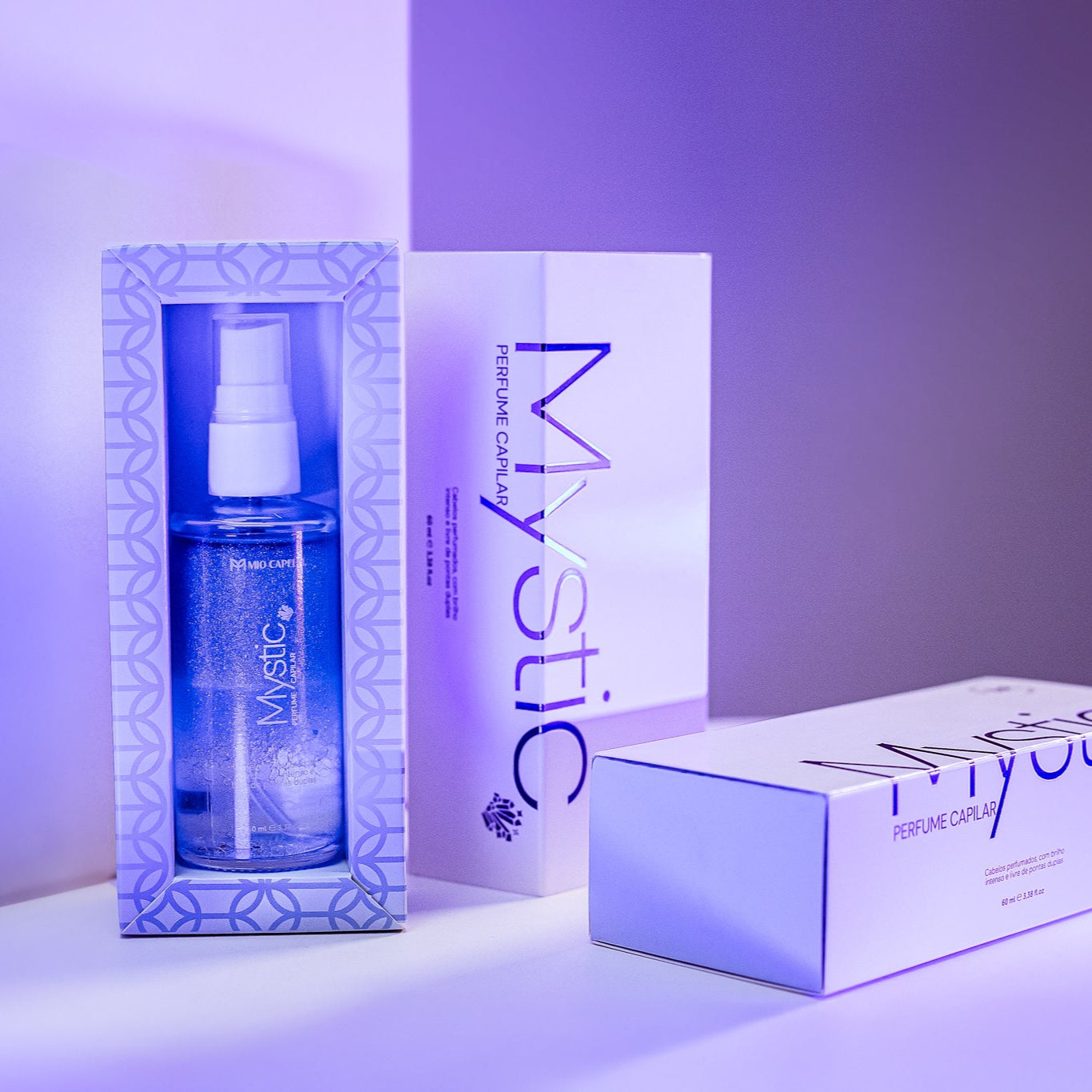 Perfume Capilar Mystic 60ml (Inspirado no Good Girl Blush) + Brinco GRÁTIS