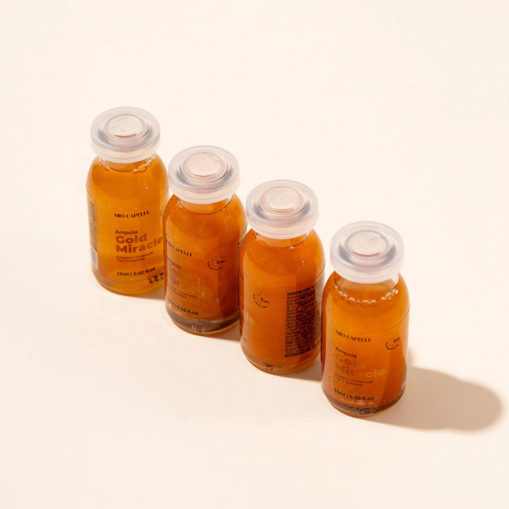 Ampola Gold Miracle 15ml - Mio Capelli®
