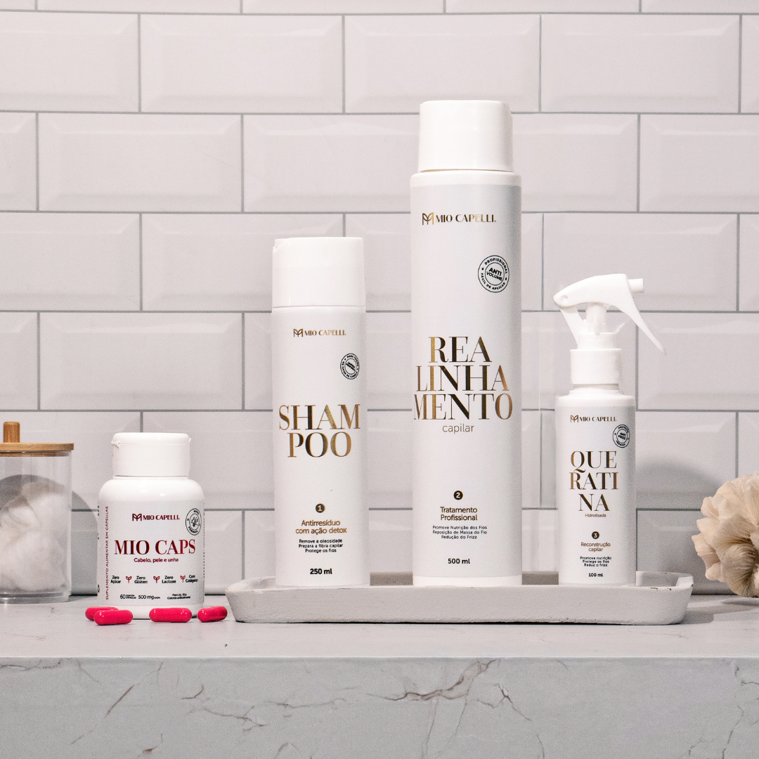 Kit Progressiva Orgânica de 500ml + Mio Caps de Brinde