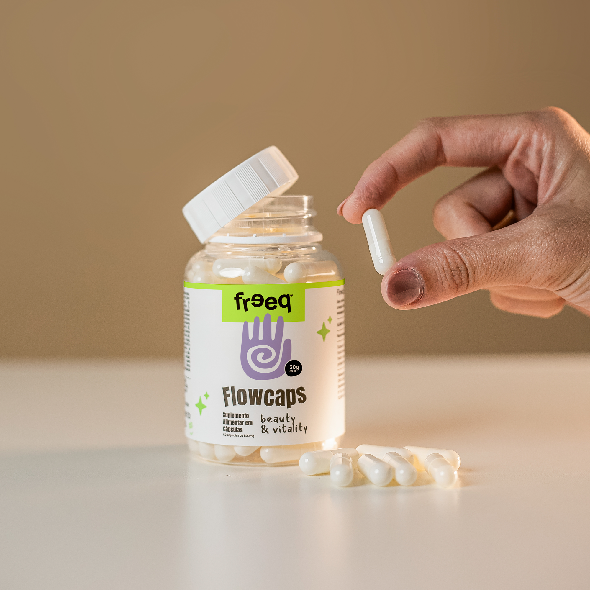 Flowcaps® Beauty & Vitality 30g (60 cápsulas)