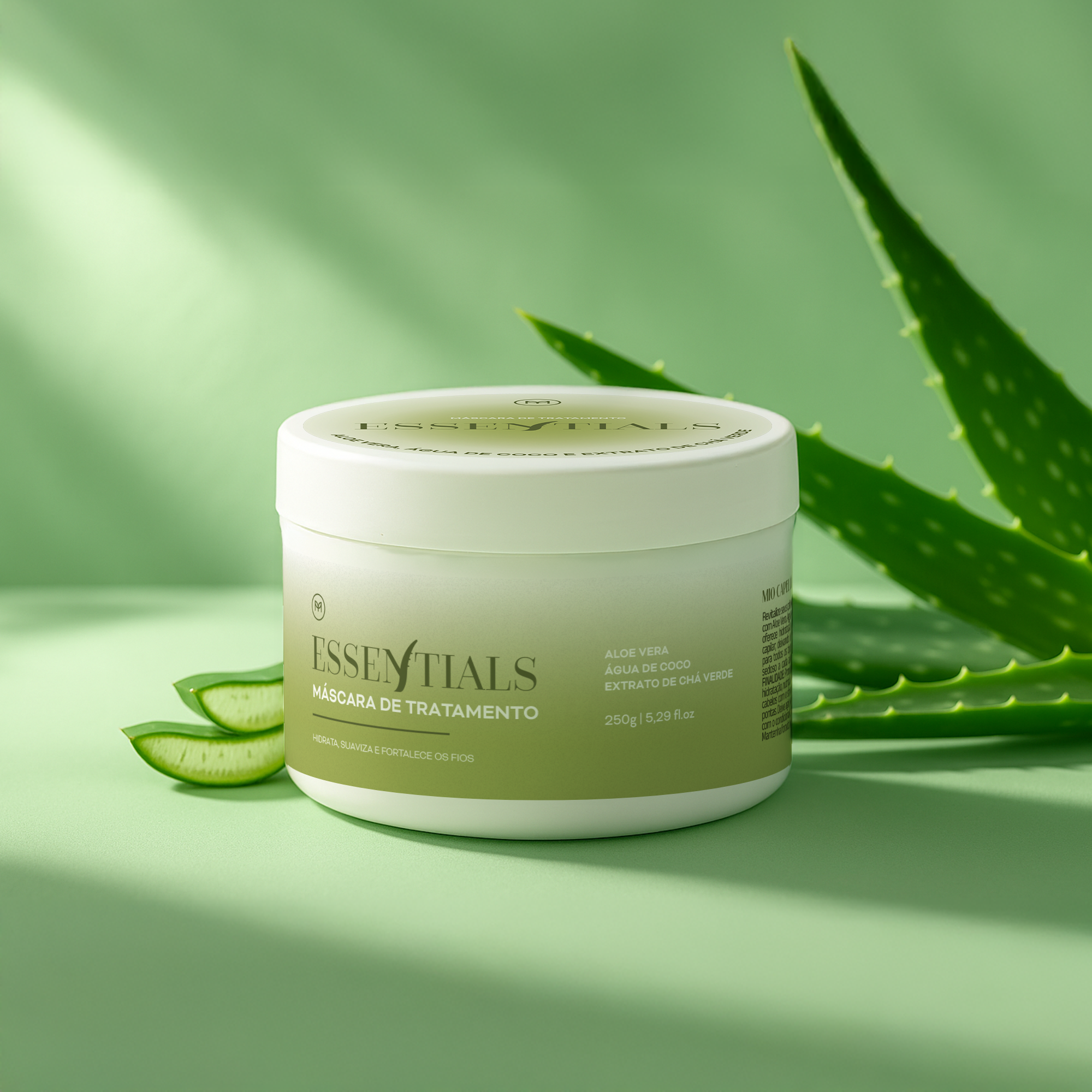 Máscara Essentials 250g | Hidratação Profunda