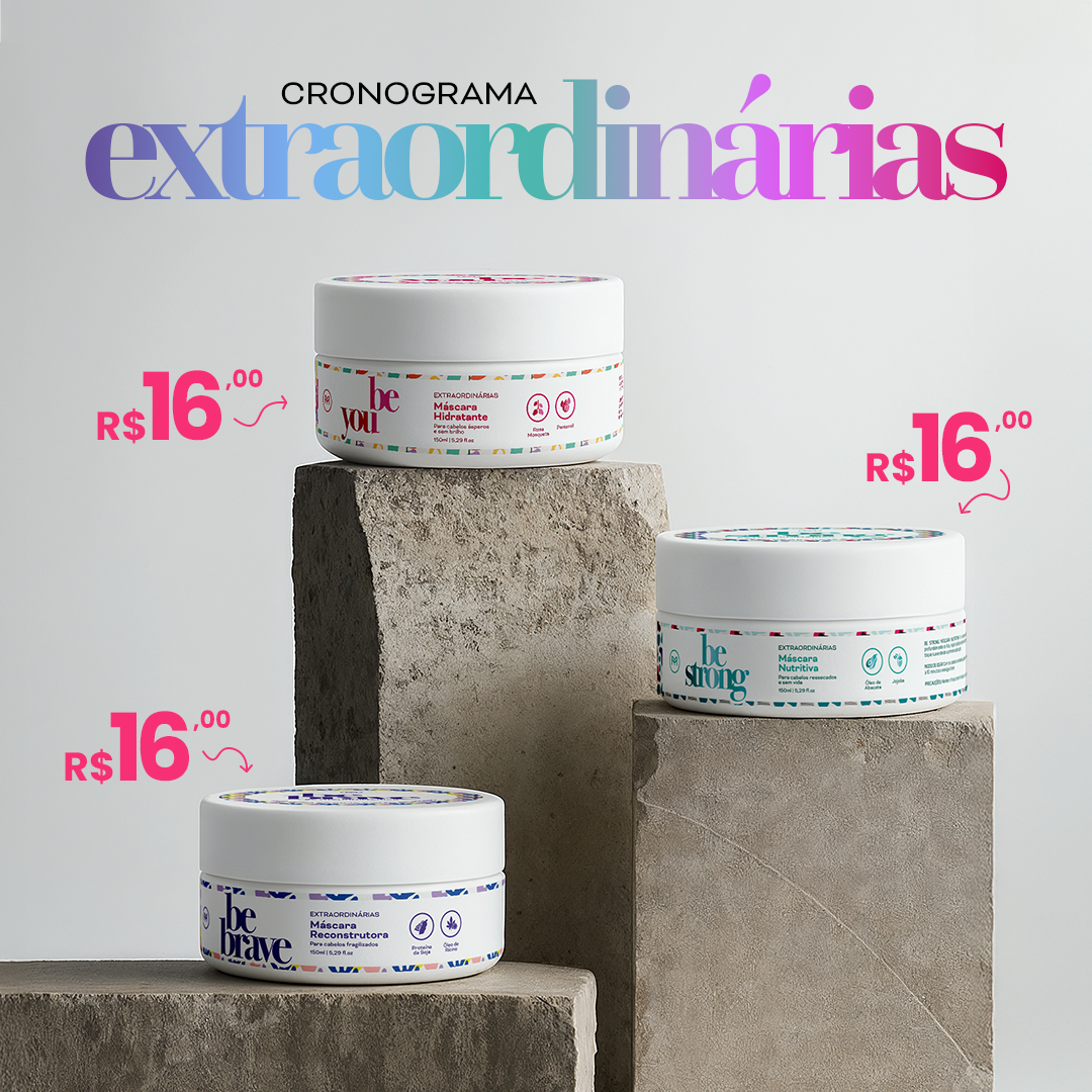 Kit Cronograma Linha Extraordinárias - Edição Limitada