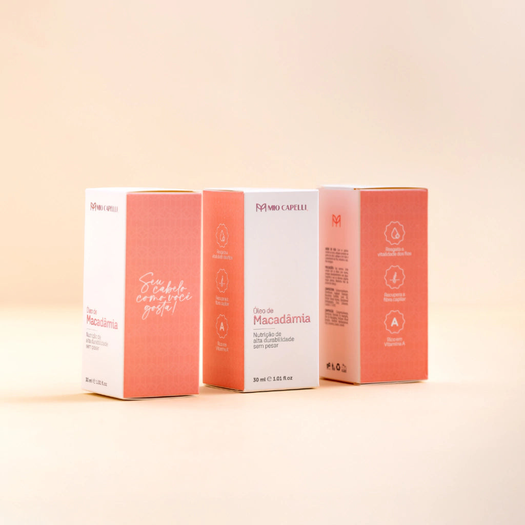 Óleo de Macadâmia - Mio Capelli®
