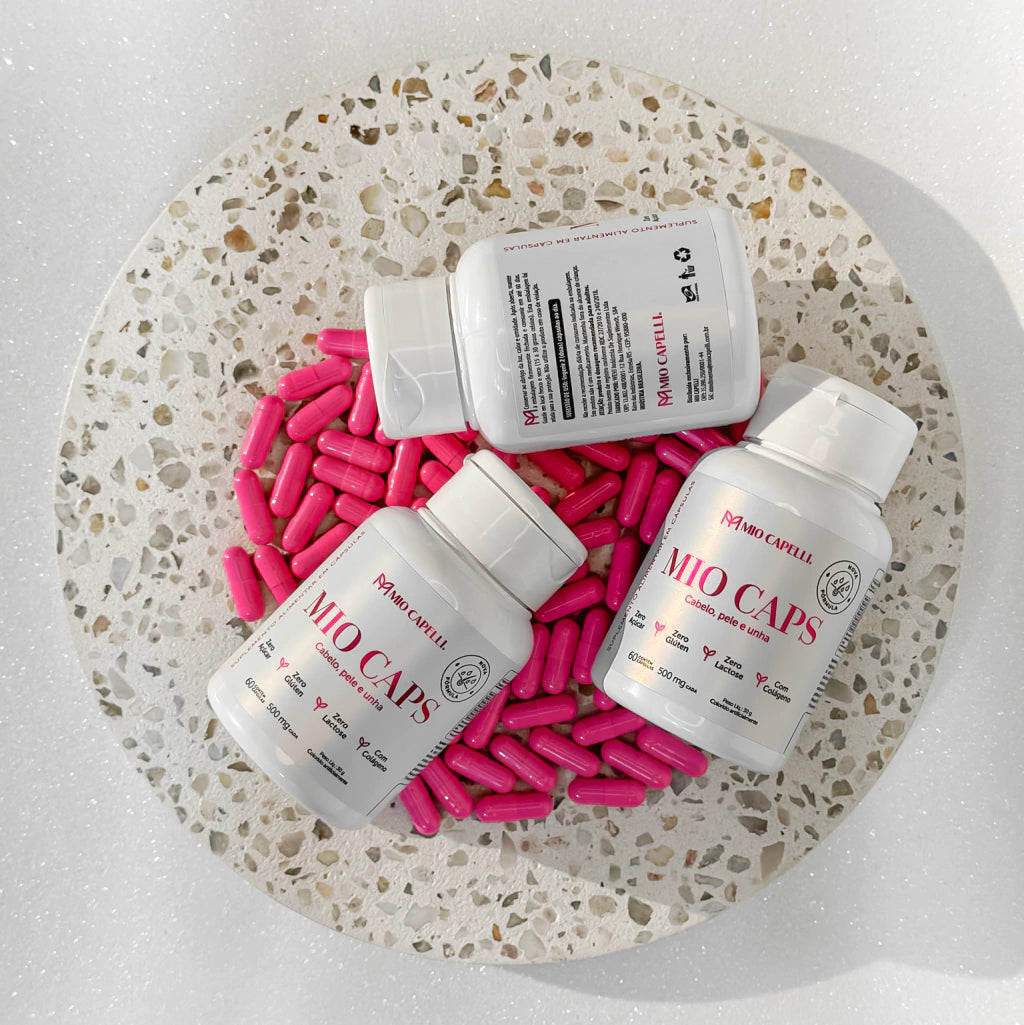 Mio Caps Vitamina Para Cabelo Pele e Unha - Mio Capelli®