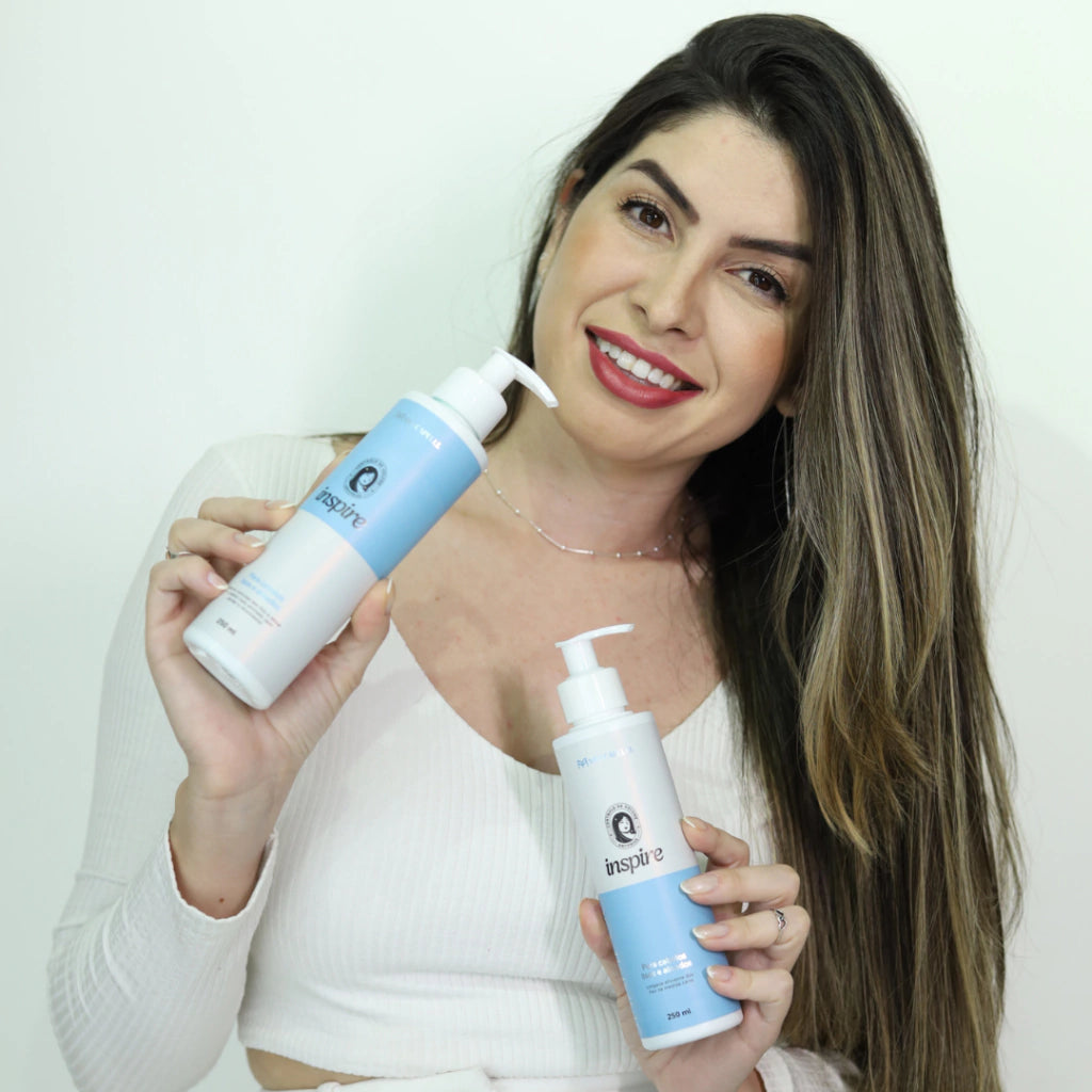 Kit Inspire Básico - Tratamento Pós Progressiva (Shampoo + condicionador)