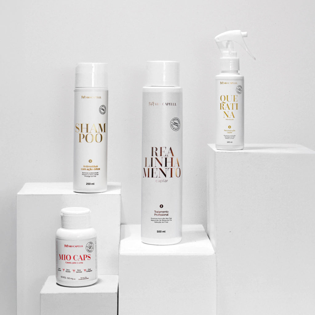 Kit Progressiva Orgânica de 500ml + Mio Caps de Brinde