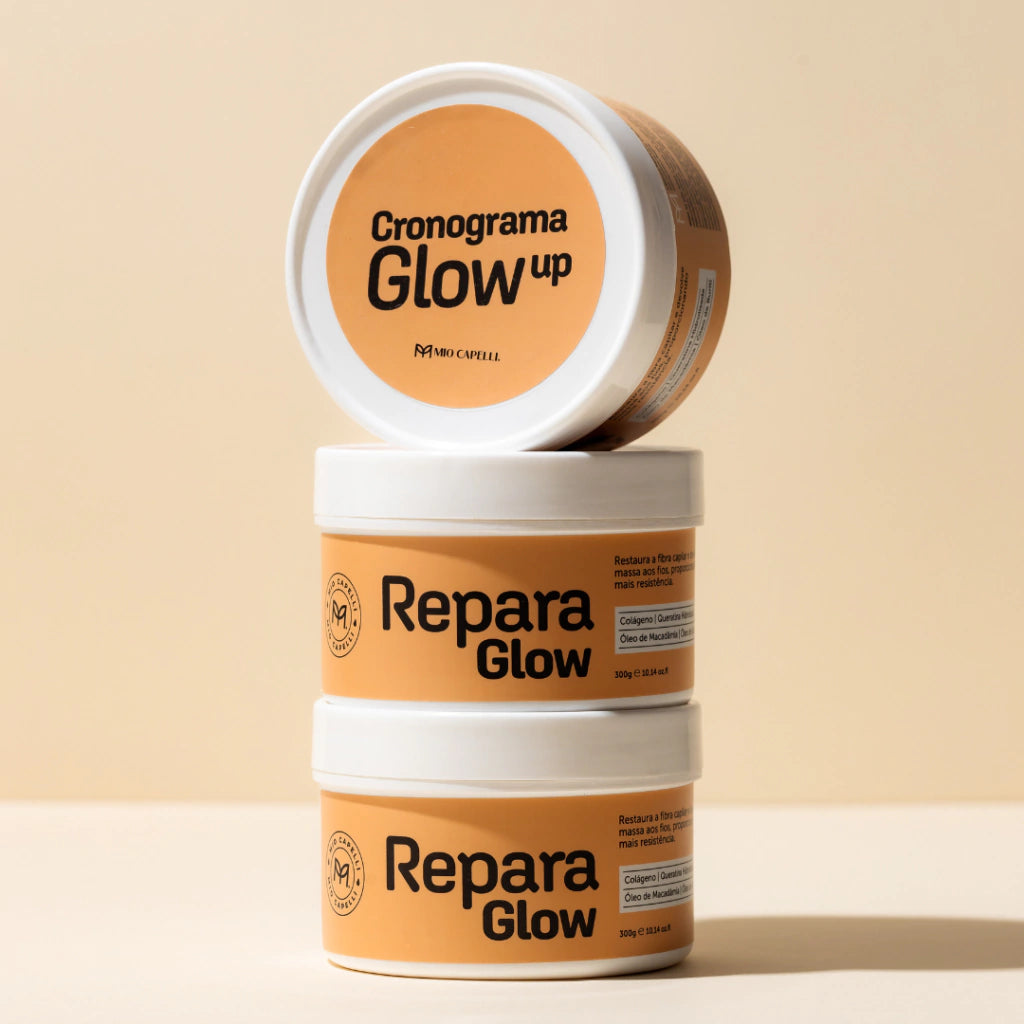 Máscara Repara Glow 300g - Mio Capelli®