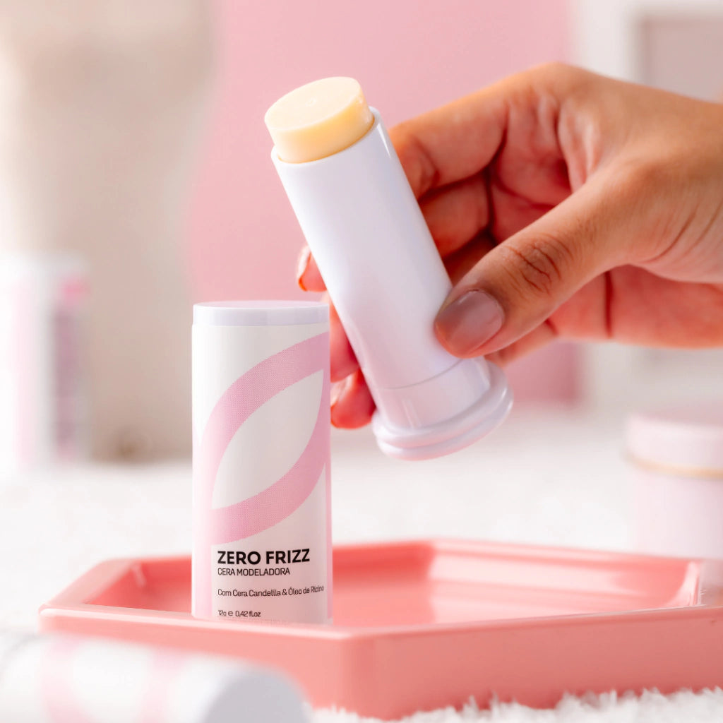 Stick Zero Frizz | Cera Modeladora em Bastão Antifrizz 12g