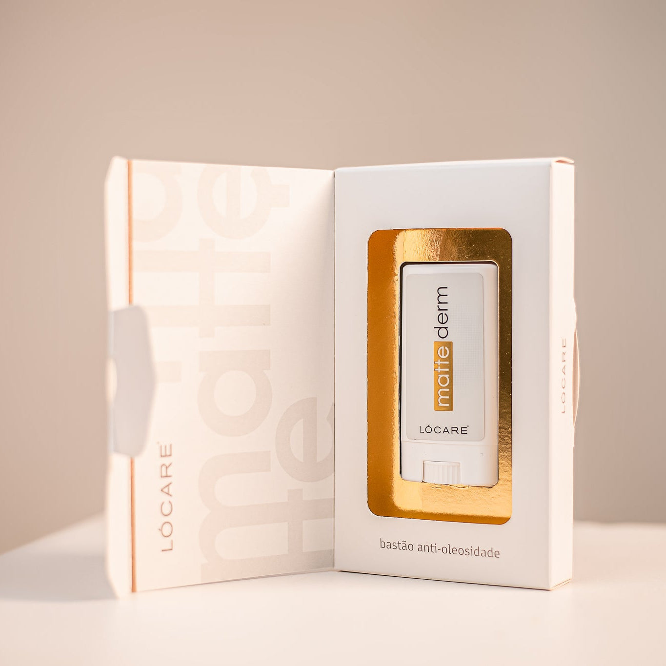 Matte Derm - Bastão Antioleosidade 15g - Lócare®