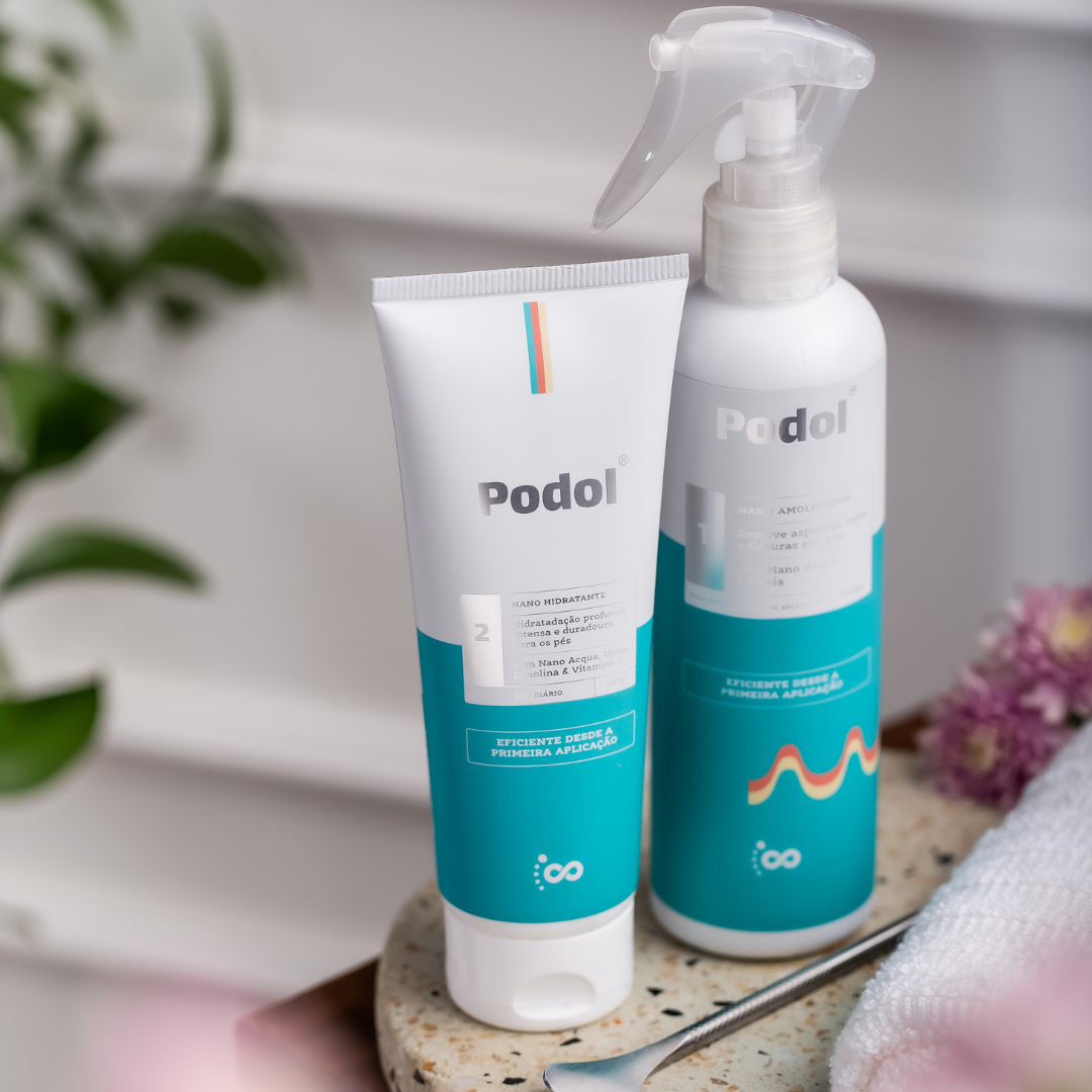 Kit Podol (Amolecedor, Hidratante e Espátula) - Foots®