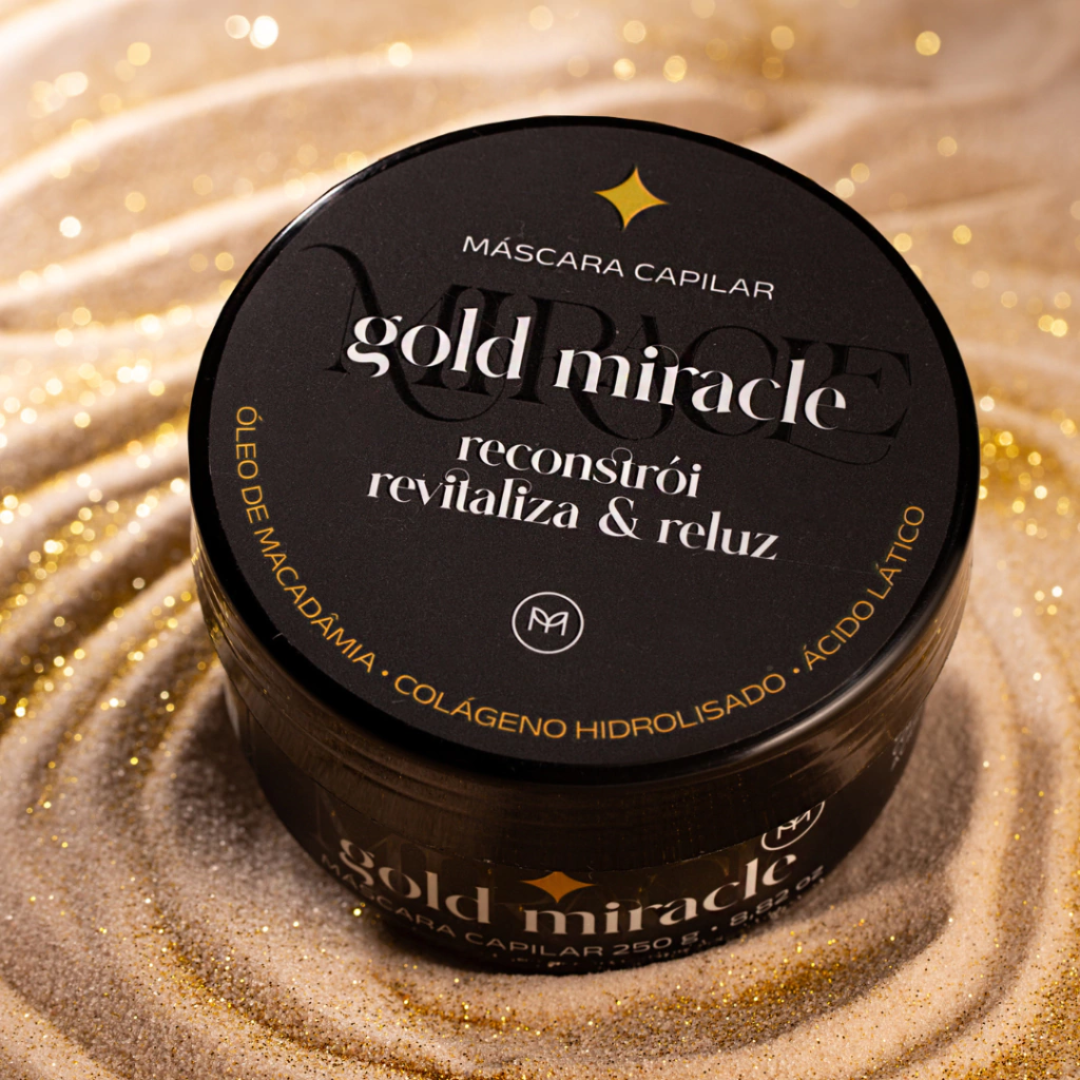 Máscara Reconstrutora Gold Miracle 250ml