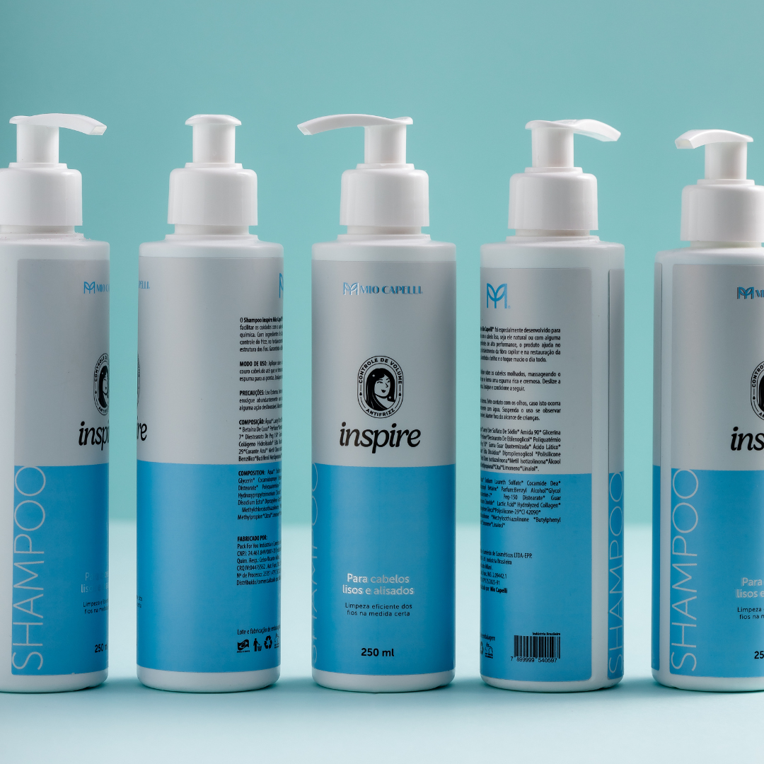 Shampoo Inspire 250ml - Tratamento Pós Progressiva - Mio Capelli®