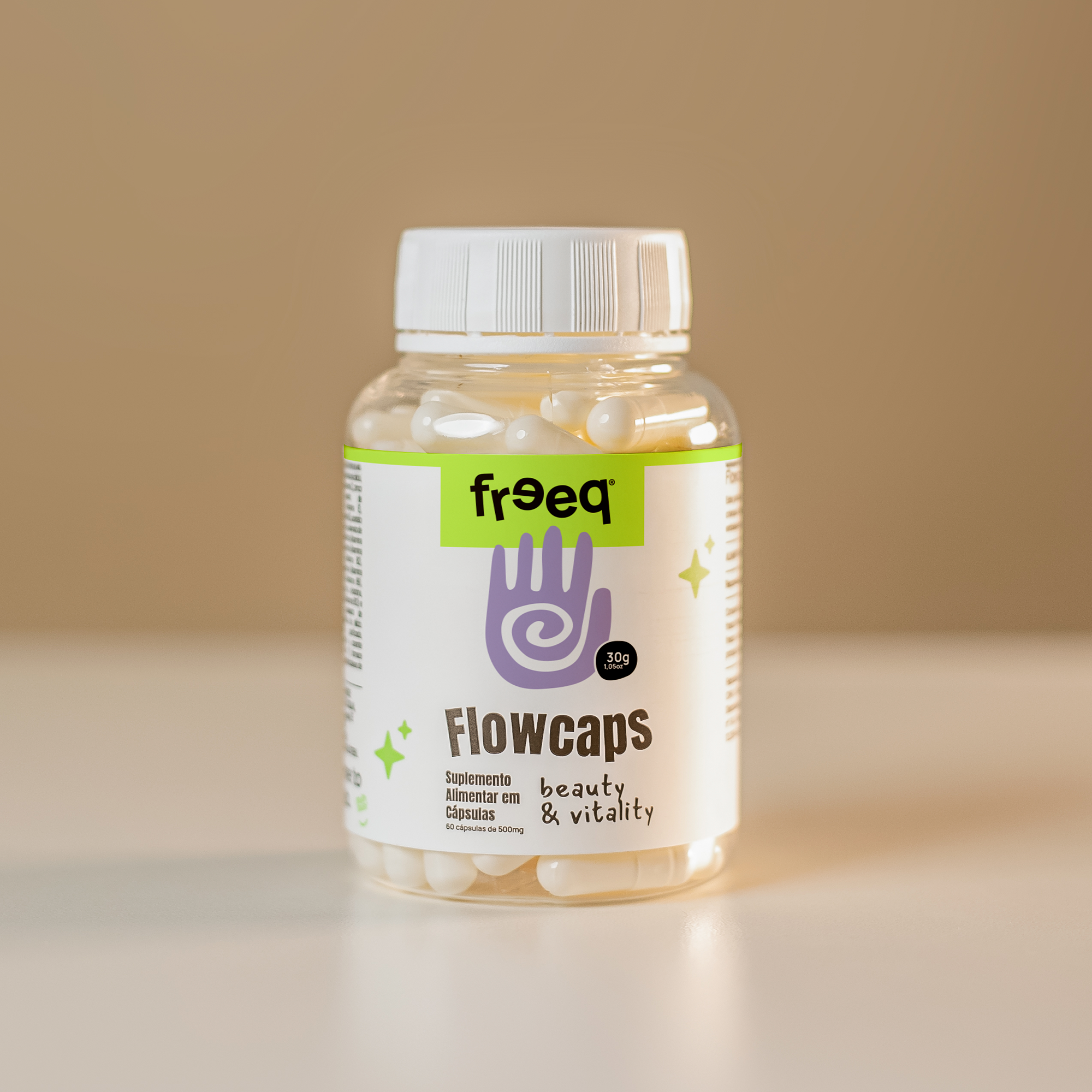 Flowcaps® Beauty & Vitality 30g (60 cápsulas)