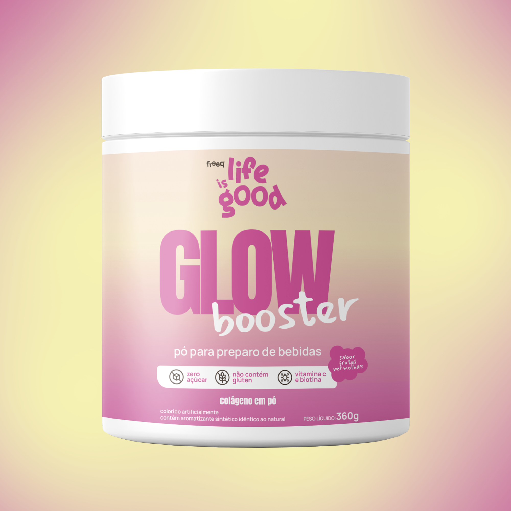 Colágeno em Pó 360g - Glow Booster