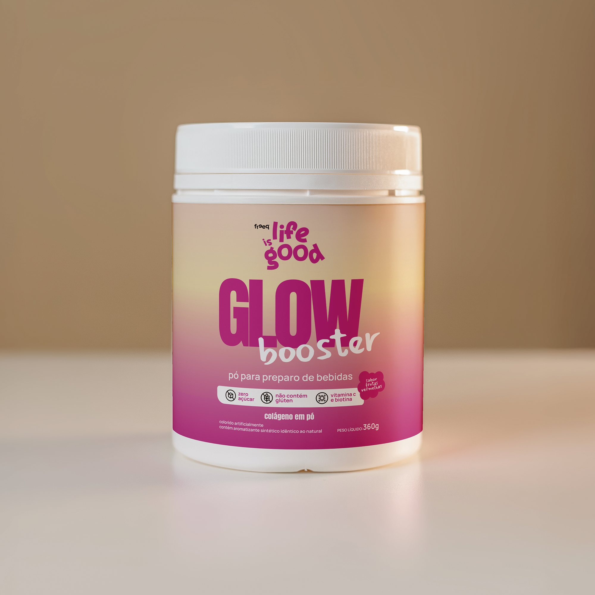 Colágeno em Pó 360g - Glow Booster