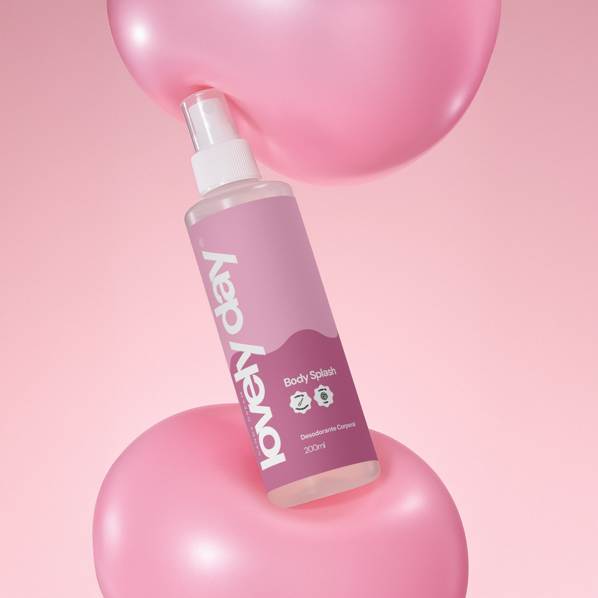 Body Splash Lovely Day (Inspirado no 212 VIP Rosé)