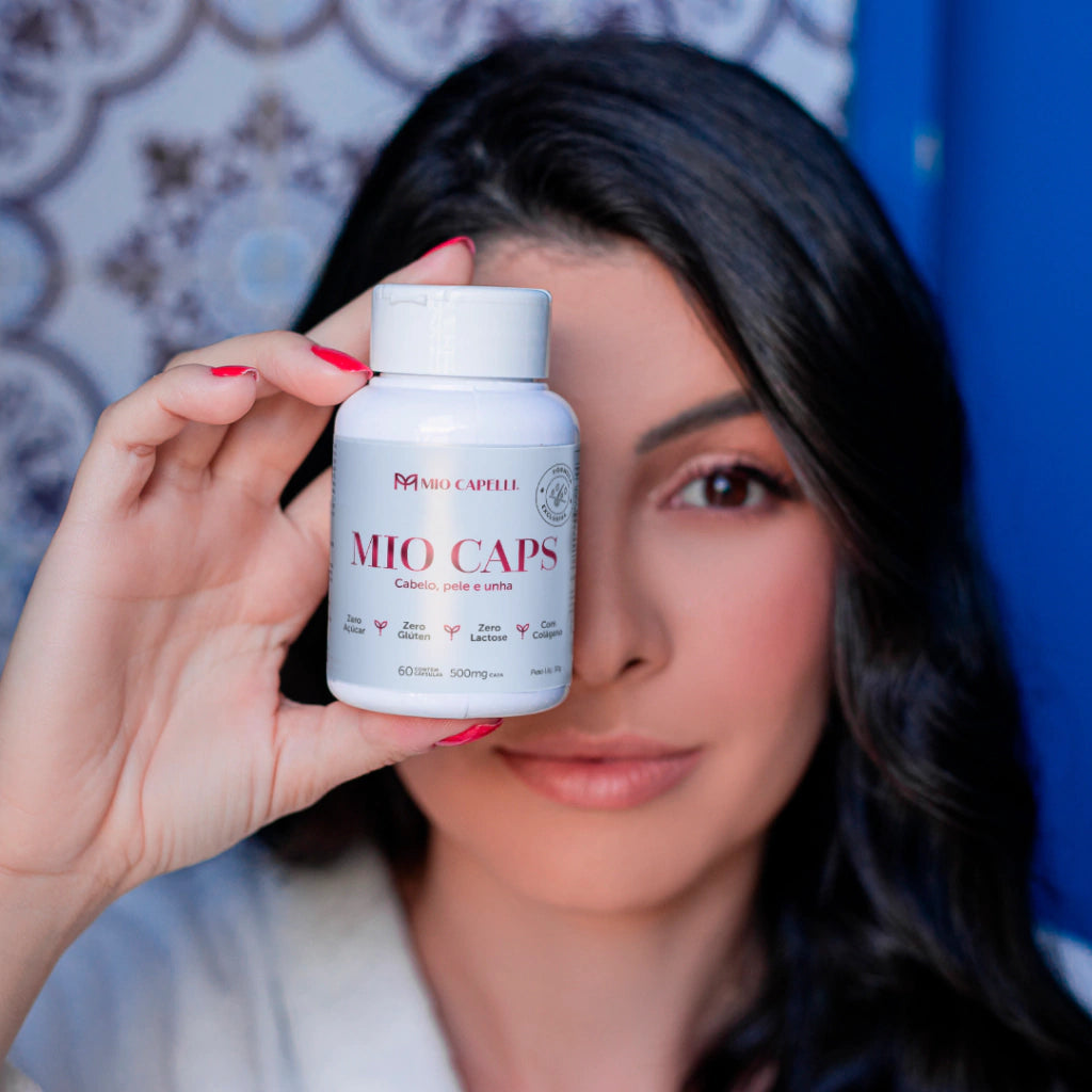 Mio Caps Vitamina Para Cabelo Pele e Unha - Mio Capelli®