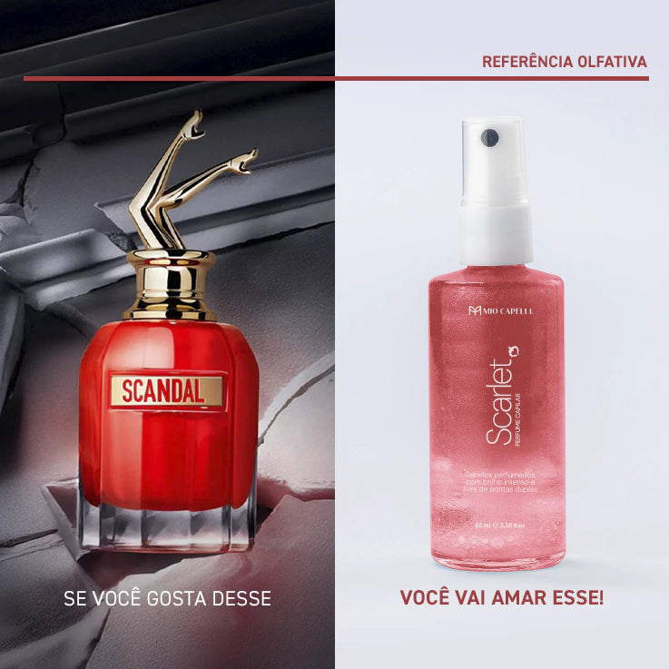 Perfume Capilar Scarlet | inspirado no Scandal (Jean Paul Gaultier)